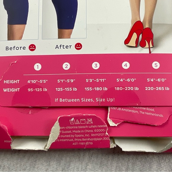 ASSETS SPANX WOMEN’S SHAPING SHEERS PANTYHOSE BUILT-IN SHAPER SHORT SIZE: 2 NUDE - Picture 6 of 8